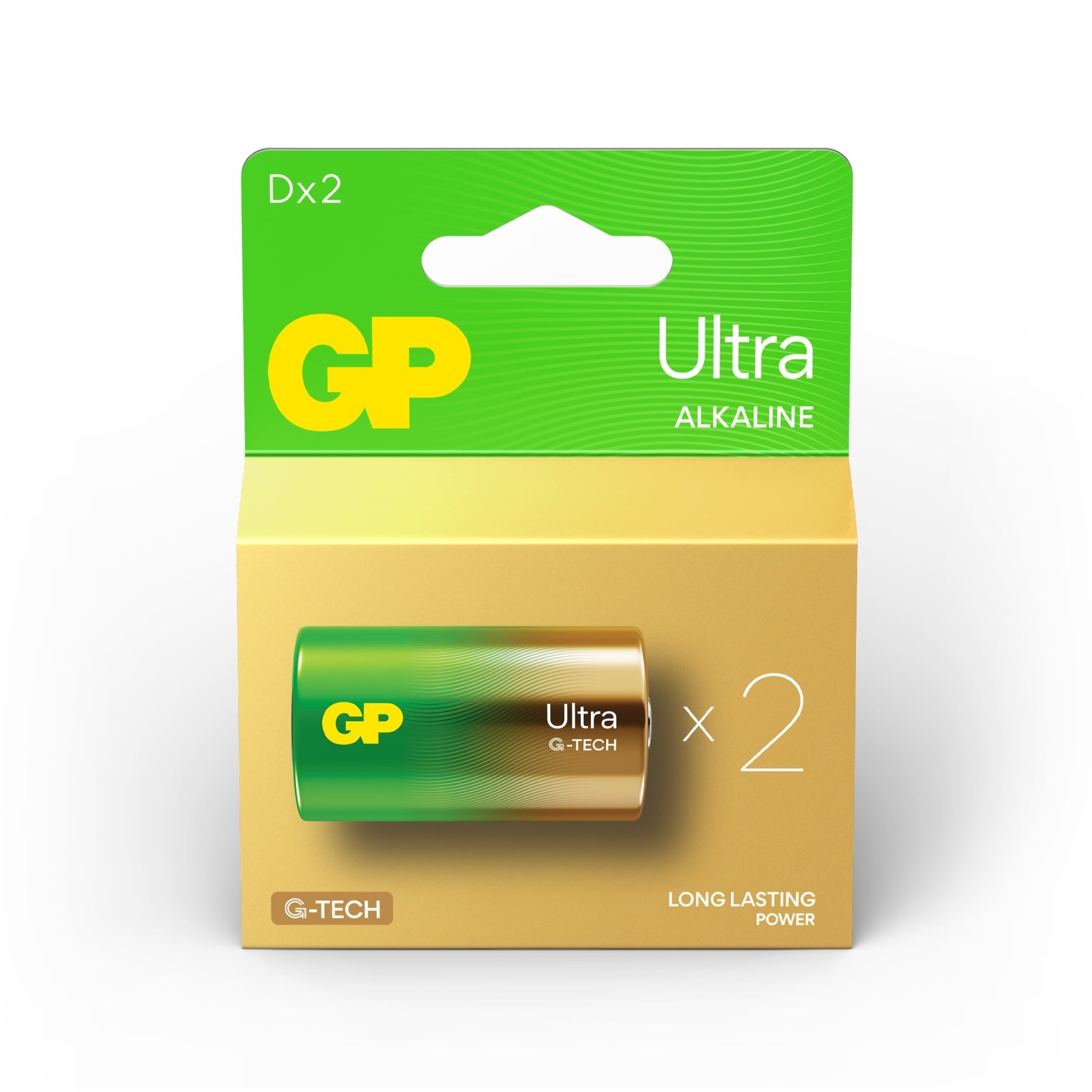 GP Ultra Alkaline D Pack of 2